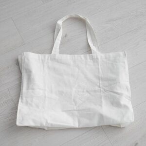 Authentic GUCCI Cotton Tote Bag - White